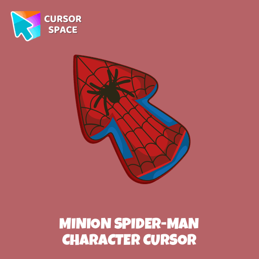 Minion Spider-Man Character cursor pointer cursor